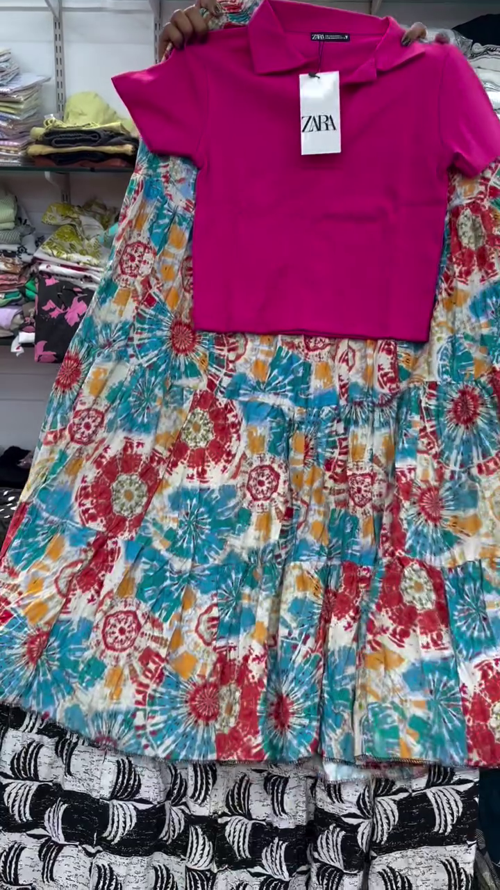 πΈ Floral Print Top and Skirt Set β Fresh, Feminine & Effortlessly Stylish - Image 16
