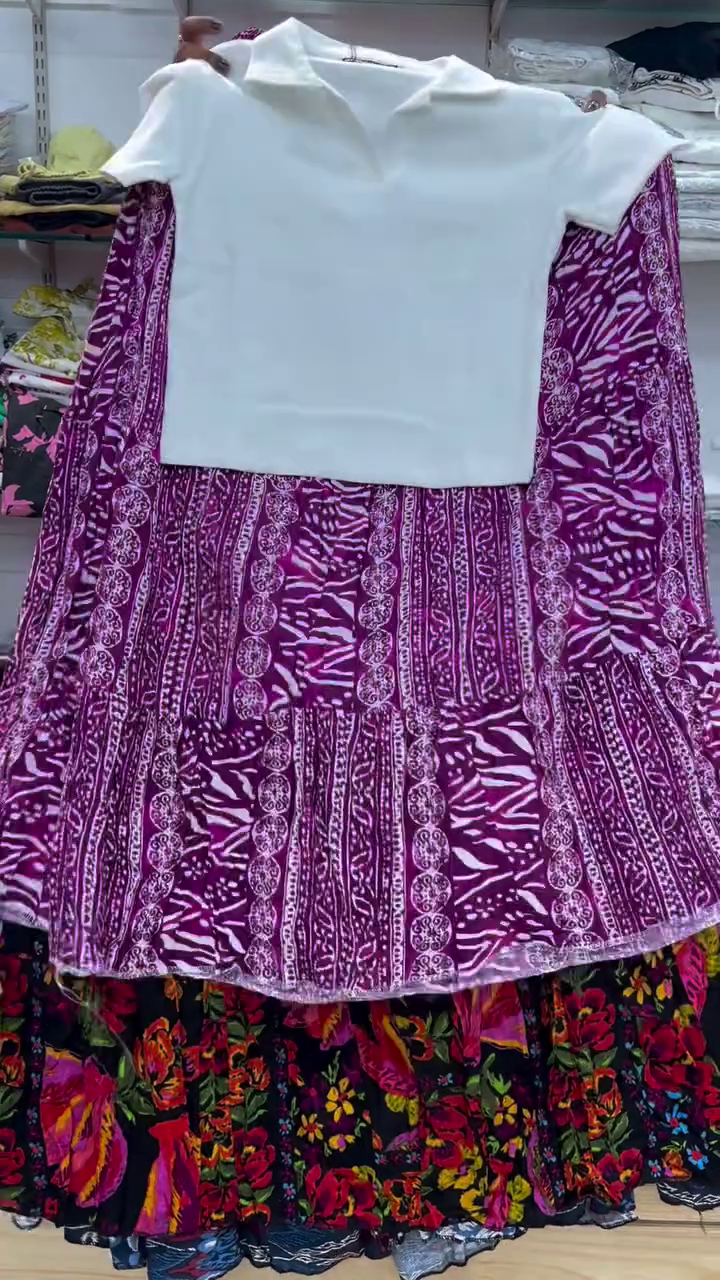 πΈ Floral Print Top and Skirt Set β Fresh, Feminine & Effortlessly Stylish - Image 5