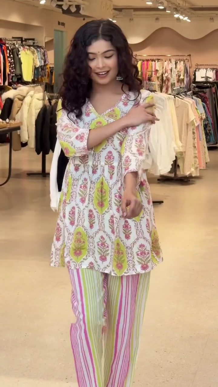 Effortless Comfort: Ladies’ Cotton Co-ord Set for Everyday Wear - Image 3