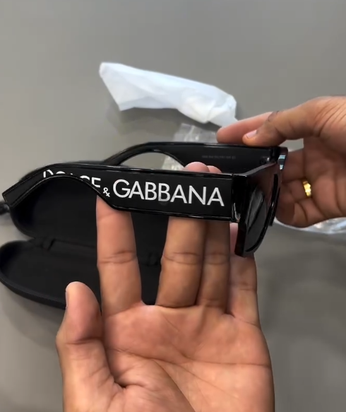 conic Style: Dolce & Gabbana DG6184 Black Square-Frame Logo Sunglasses πΆοΈπ€ - Image 2