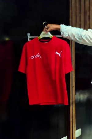 Limited Edition Red T-Shirt – Sporty Style Inspired by Iconic Teams ❤️⚽🏎️