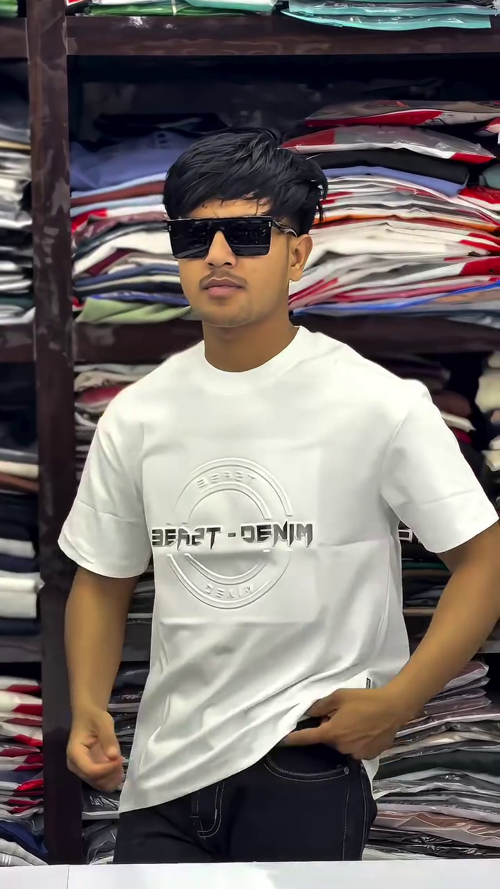 Casual Comfort: Menβs Brown Crewneck T-Shirt π€π - Image 3