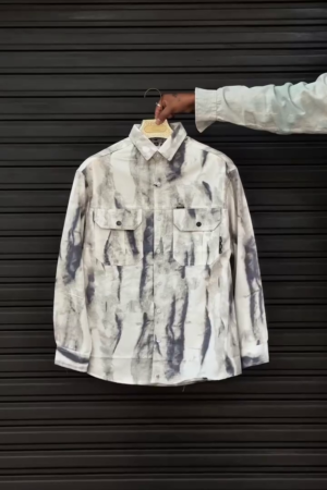 Relaxed Vibes: Men’s Baggy Casual Shirt 👕🌀