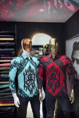 Bold & Trendy: Men's Printed Party Shirts 🎉👔