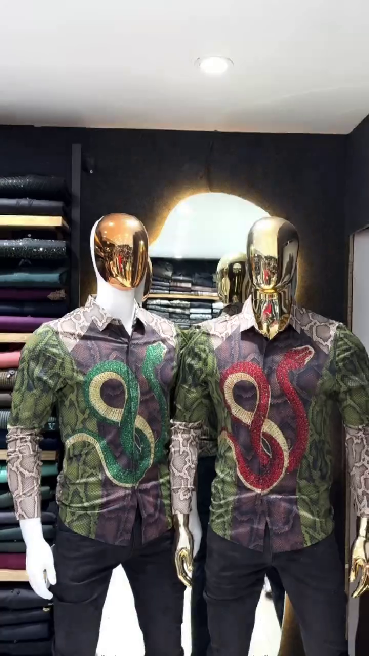Bold & Trendy: Men's Printed Party Shirts ππ - Image 5