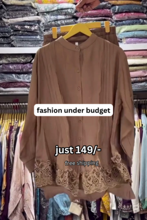Elegant  Embroidered Kurti for Women – Stylish Budget-Friendly Ethnic Wear