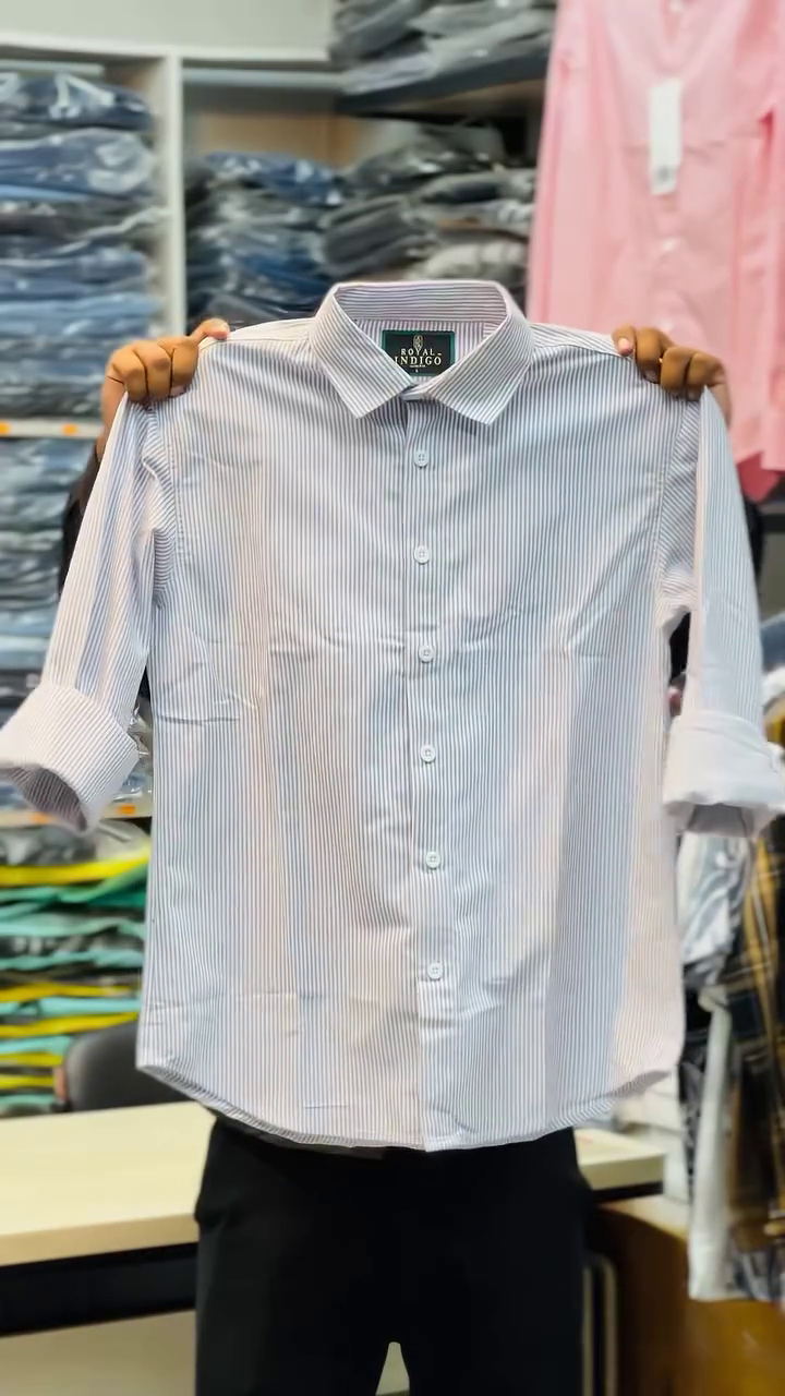 Classic Men’s Striped Casual Shirt – Smart Everyday Style with Premium Comfort - Image 5