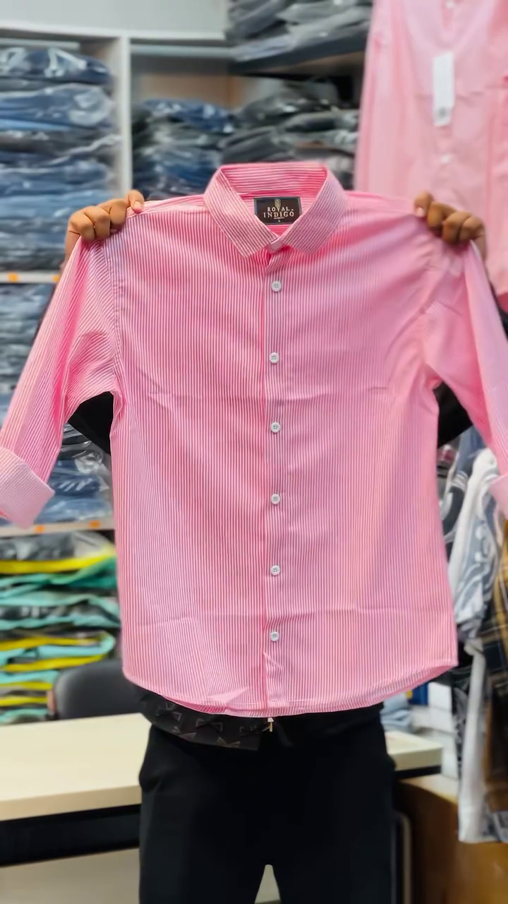Classic Men’s Striped Casual Shirt – Smart Everyday Style with Premium Comfort - Image 3