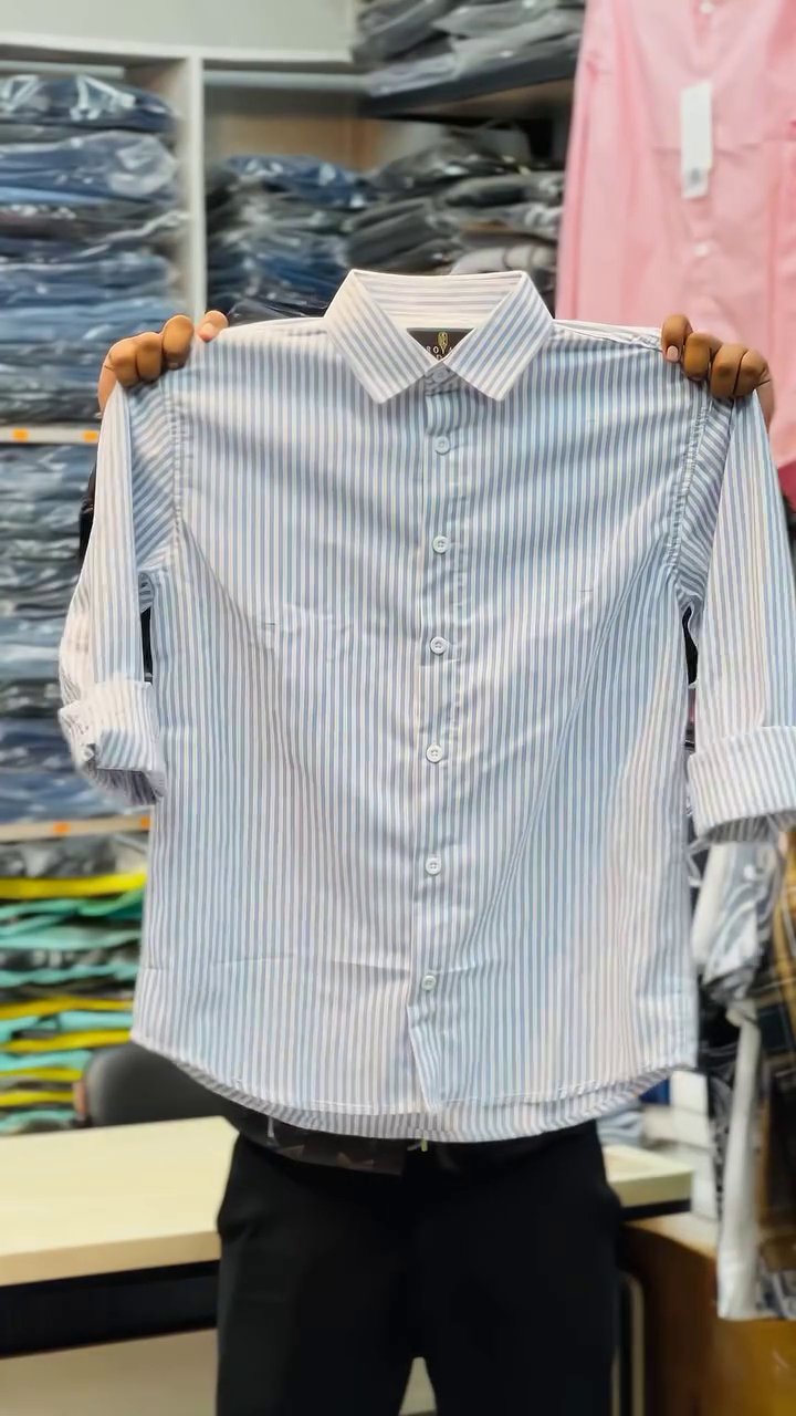 Classic Men’s Striped Casual Shirt – Smart Everyday Style with Premium Comfort - Image 4