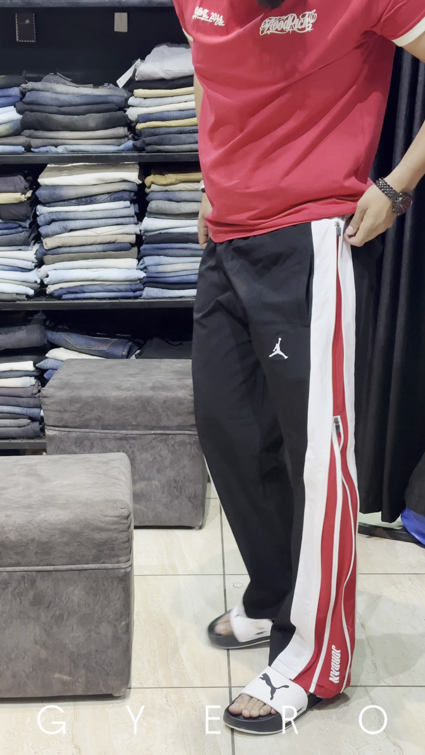 Retro Sporty Track Pants for Men – Bold Streetwear Style with Ultimate Comfort - Image 5