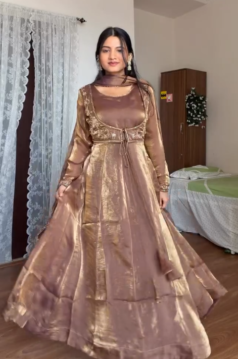 Turn Every Occasion Into a Statement with This Luxurious Anarkali Ensemble - Image 3