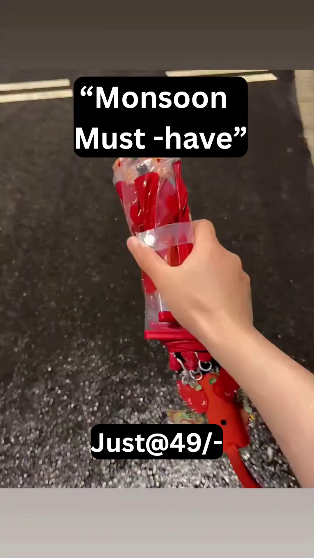 Cute Cartoon Transparent Umbrella with Hanging Charms – Monsoon Must-Have - Image 2