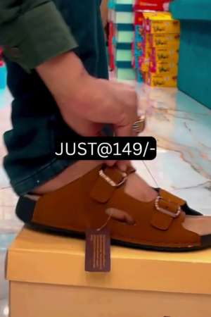 Premium Men's Comfort Sandals – Stylish Everyday Casual Slippers